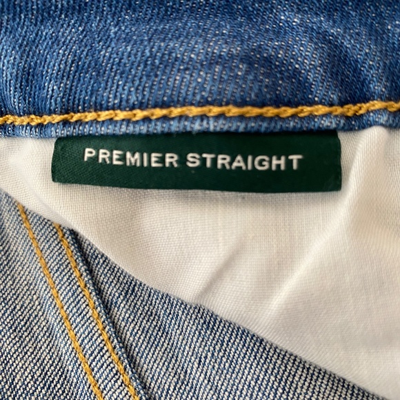 Ralph Lauren Premier Straight Mid Rise Leg Jeans Size 6P - Picture 10 of 16